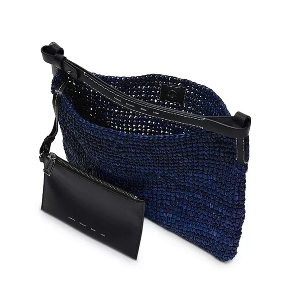 Proenza Schouler Minetta Raffia Shoulder Bag - Picture 6 of 17